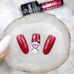 434 RED UV Nagellack 5 ml Claresa