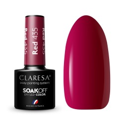 435 RED UV Nagellack 5 ml Claresa