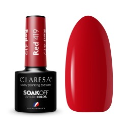 419 RED UV Nagellack 5 ml Claresa