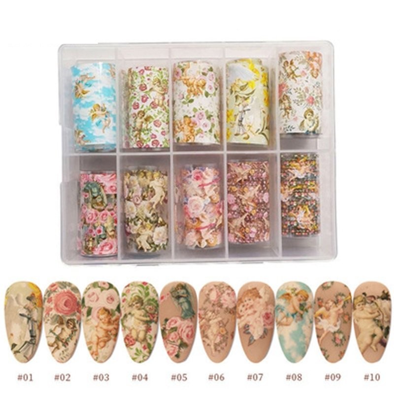 09 Transfer Nagelfolie Set - Engeln Andere