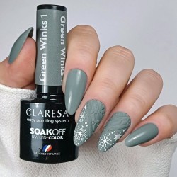 1 Green Winks UV Nagellack 5ml Claresa