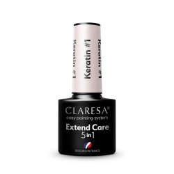 1 Keratin UV Nagellack Extend 5in1 5ml Claresa