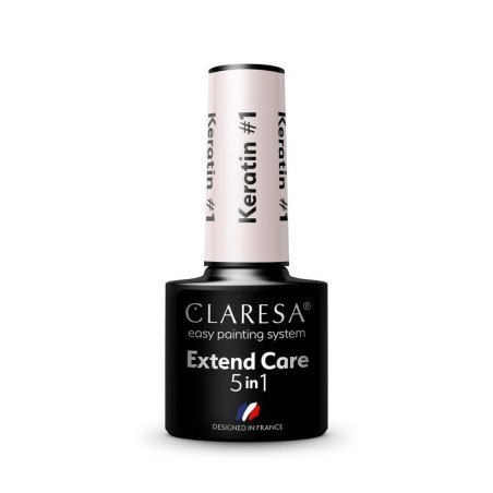 1 Keratin UV Nagellack Extend 5in1 5ml Claresa