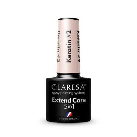 2 Keratin UV Nagellack Extend 5in1 5ml Claresa