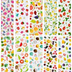 13 Transfer Nagelfolie Set - Obst Andere