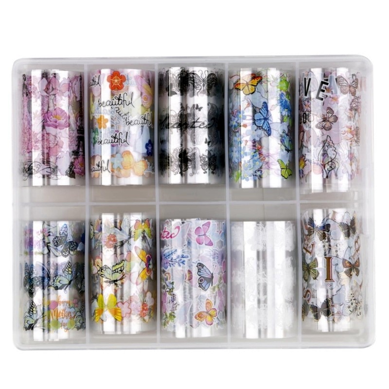 15 Transfer Nagelfolie Set - Paris Andere