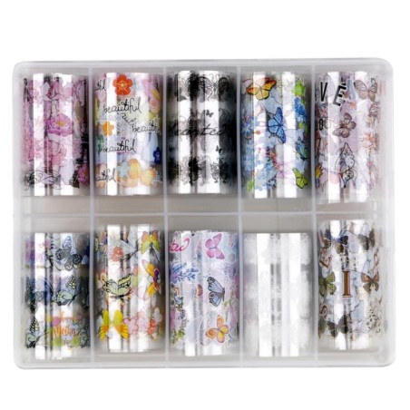 15 Transfer Nagelfolie Set - Paris Andere