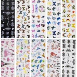 15 Transfer Nagelfolie Set - Paris Andere