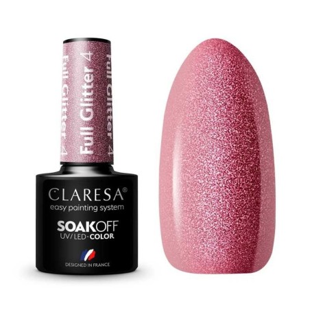4 Full Glitter UV Nagellack 5 ml Claresa