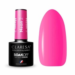 2 Neon UV Nagellack 5 ml Claresa