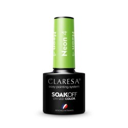 4 Neon UV Nagellack 5 ml Claresa