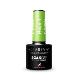 4 Neon UV Nagellack 5 ml Claresa