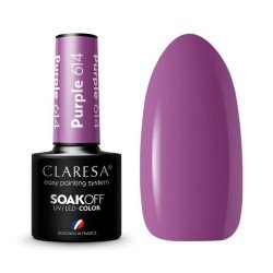 614 Purple UV Nagellack 5 ml Claresa