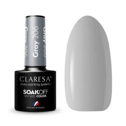 206 Gray UV Nagellack 5 ml Claresa