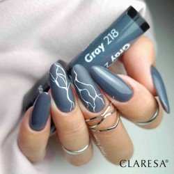 218 Gray UV Nagellack 5 ml Claresa