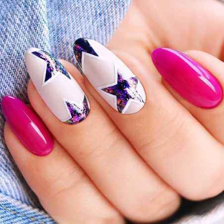 668 Flash Galaxy Silver&Rosa Semilac