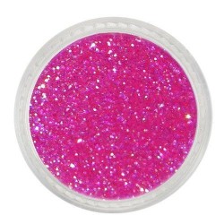Glitterpuder neonpink fein 06