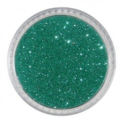 Glitterpuder grünn metallic fein 07