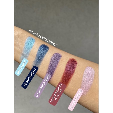 Augen Glow Lidschatten 07 Purple Rain 1,2g Claresa