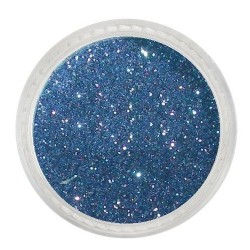 Glitterpuder blau metallic fein 14 Andere