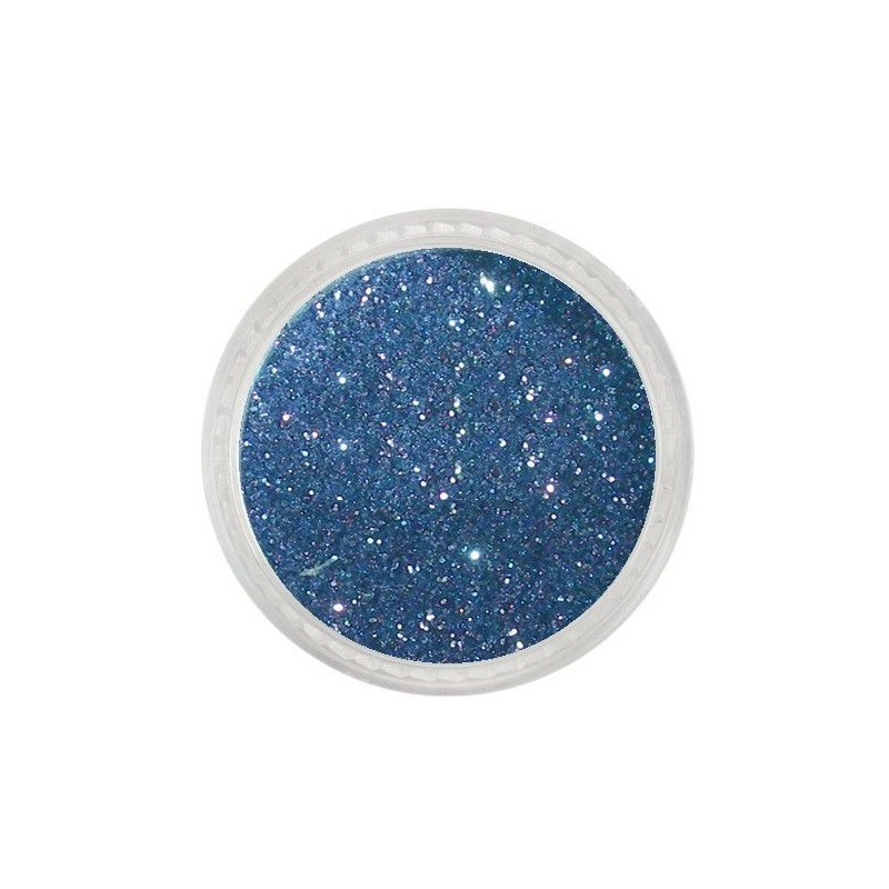 Glitterpuder blau metallic fein 14 Andere