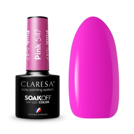 547 Pink  UV Nagellack 5 ml Claresa