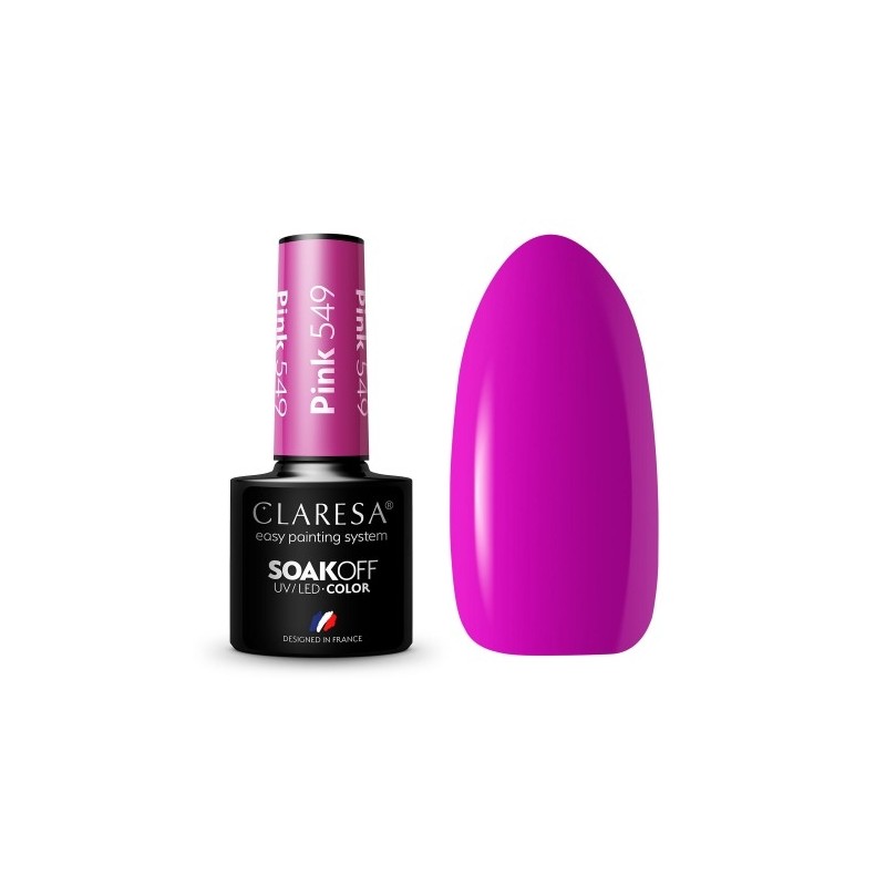 549 Pink  UV Nagellack 5 ml Claresa
