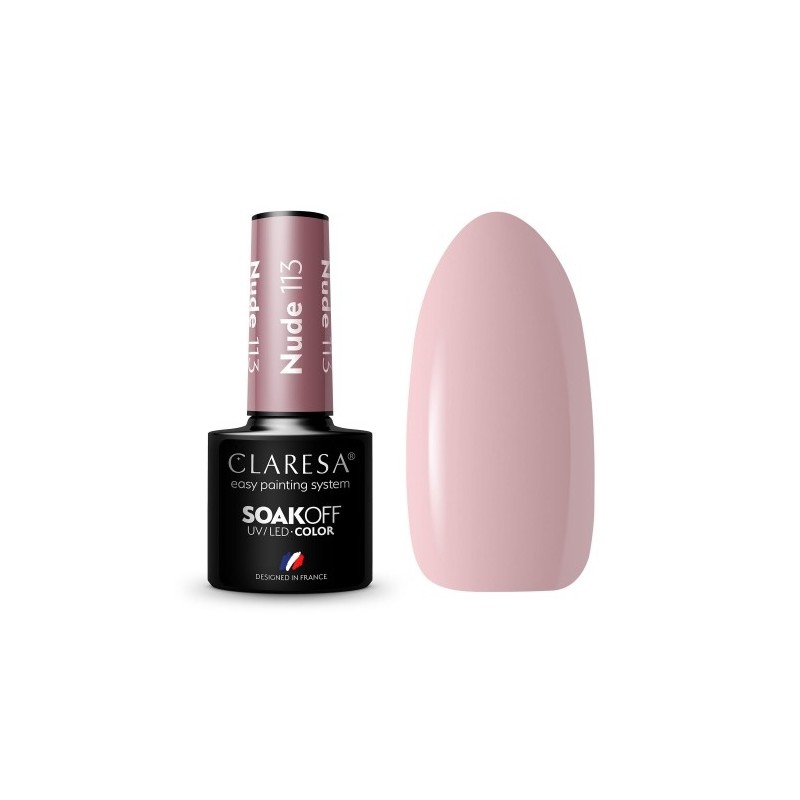 113 Nude UV Nagellack 5 ml Claresa