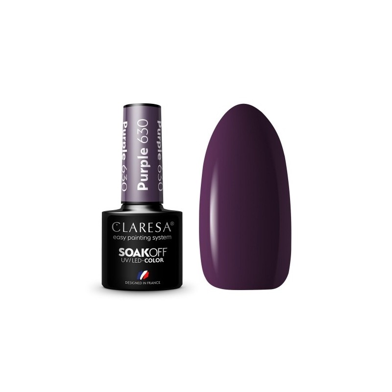 630 Purple UV Nagellack 5 ml Claresa