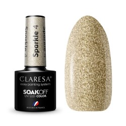 4 Sparkle  UV Nagellack 5 ml Claresa