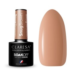 Snug Brown  UV Nagellack 5 ml Claresa
