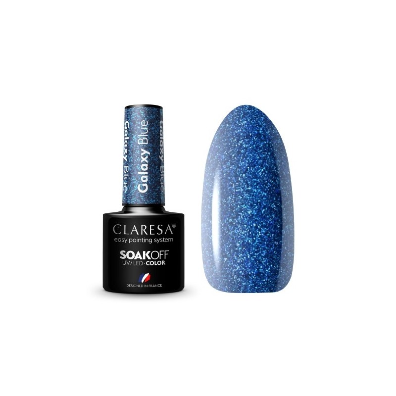 Galaxy Blue  UV Nagellack 5 ml Claresa