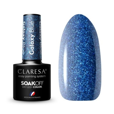 Galaxy Blue  UV Nagellack 5 ml Claresa