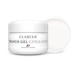 French Gel Extra White 25ml Claresa
