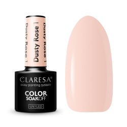 1 Dusty Rose UV Nagellack 5 ml Claresa