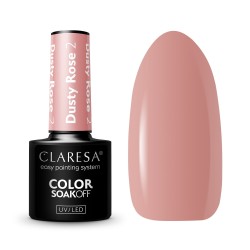 2 Dusty Rose UV Nagellack 5 ml Claresa