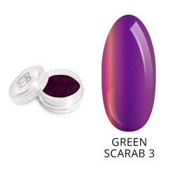 3 Green Scarab Glitterpuder 0,6 g PaluCosmetics