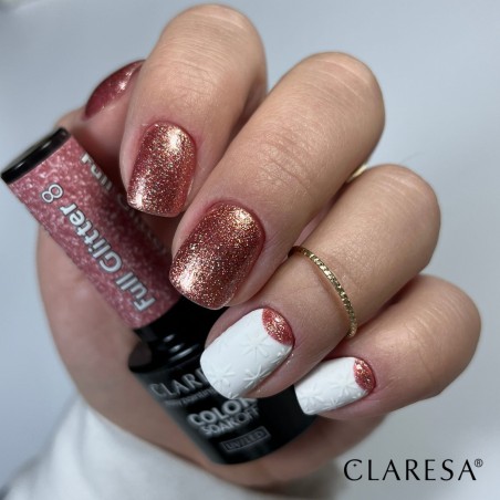 8 Full Glitter UV Nagellack 5 ml Claresa