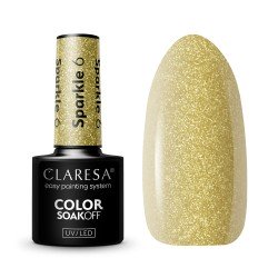 6 Sparkle  UV Nagellack 5 ml Claresa