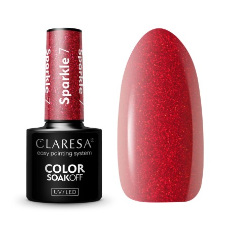 7 Sparkle  UV Nagellack 5 ml Claresa