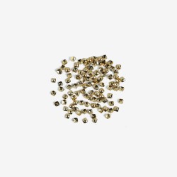 762 Nailart Quadrat gold klein 100 St. Semilac