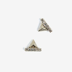 782 Overlay Pyramiden gold 2 St. Semilac