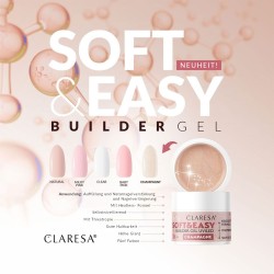 Builder Gel Soft&Easy Testpaket 5x12g Claresa