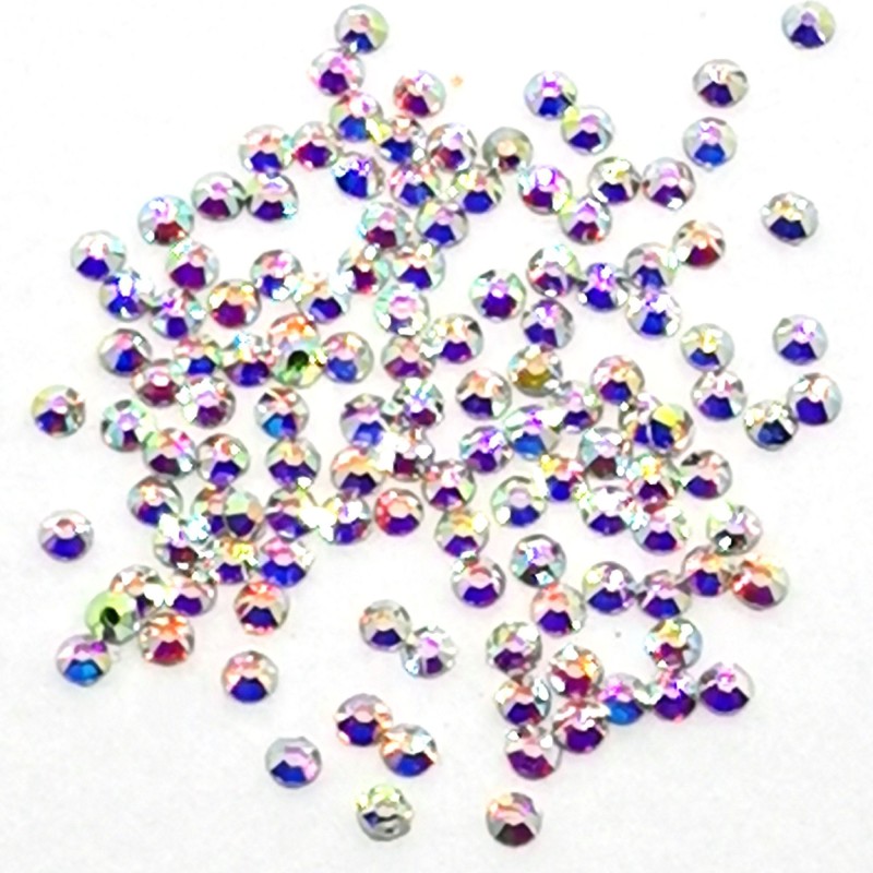 Glas Strasssteine SS4 02 Crystal AB irisierend Andere