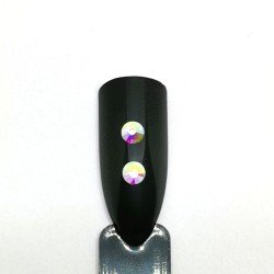 Glas Strasssteine SS12 02 Crystal AB irisierend Andere