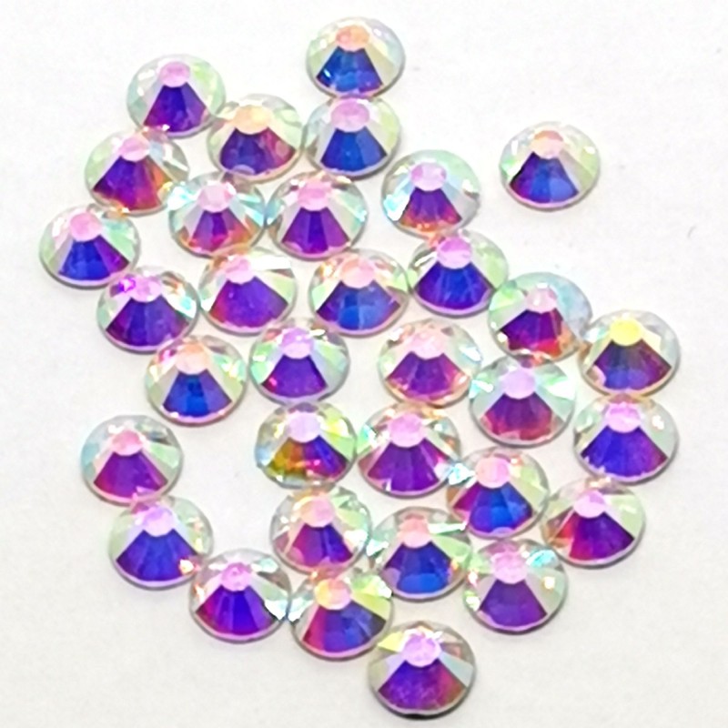 Glas Strasssteine SS16 02 Crystal AB irisierend Andere