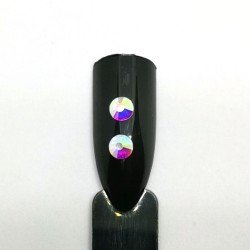Glas Strasssteine SS16 02 Crystal AB irisierend Andere