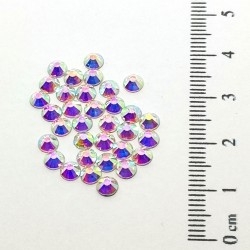 Glas Strasssteine SS16 02 Crystal AB irisierend Andere