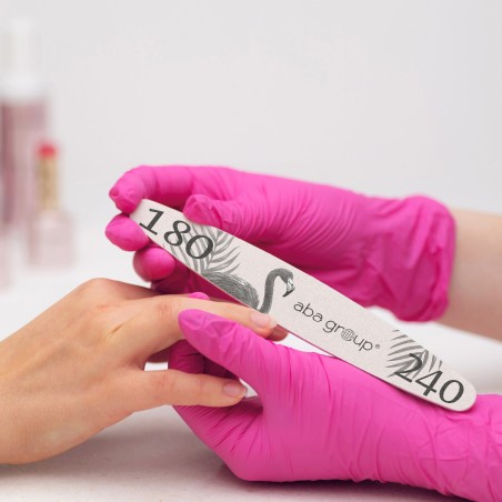 Nagelfeile Flamingo Ellipse 180/240 Standard AbaGroup