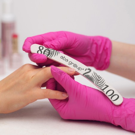 Nagelfeile Flamingo Banane 80/100 Standard AbaGroup